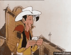 Gif animé Lucky Luke
